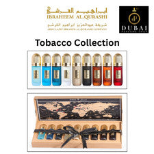 Colección de Perfumes de Tabaco IBRAQ 9x Botellas de 20 ml Aroma Árabe Oriental Oud ¡NUEVO!