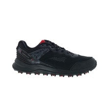 Zapatos deportivos de senderismo Avia Avi-Ultra AA50038MBRB de cuero negro con cordones para hombre
