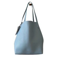 Bolso de Mano Mansur Gavriel Everyday Cuero Suave Azul Cielo