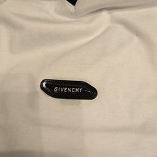 $650 Edición Limitada Logo Givenchy Camiseta Sin Mangas Blanca XL Auténtica