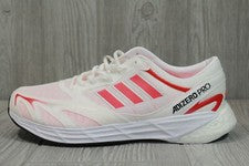 Adidas Adizero Pro V1 DNA Zapatos para Correr Blanco Nube Rojo Vivo GX5081 Hombres 7.5 11