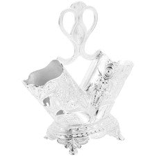 Soporte para utensilios de doble ranura soporte para cena encimera de cocina cubiertos