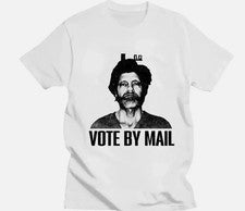 Camiseta Vote By Mail Ted Kaczynski Estampada Moda Hombres Mujeres Harajuku De Gran Tamaño