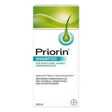 Champú Priorin 200 ml champú fortalecedor y adelgazamiento del cabello