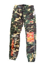 Jogger para hombre Reason gráfico camuflaje estampado integral talla S tobillo