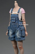 1/6 Mujer Ropa de Trabajo Mono Pantalones Cortos Modelo Para 12" PH Figura de Acción Juguete