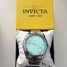 Reloj para hombre Invicta Celestial Hollis - 42 mm, esfera azul Tiffany acero (69197)