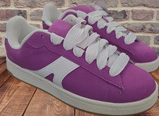Zapatillas de skate No Boundaries para mujer talla 11 púrpura gruesas con cordones espuma viscoelástica