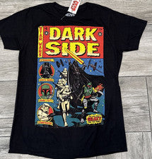 Camiseta estilo cómic Star Wars Dark Side 2018 con licencia talla pequeña