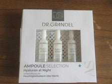 Ampollas Dr. Grandel Hyaluron at Night 3 x 3 ml NUEVO