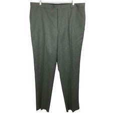 Nuevo con etiquetas Pantalones Austin Reed Para Hombres Talla 44 Gris Super 100s Lana Pantalón Vestido *Sin dobladillo