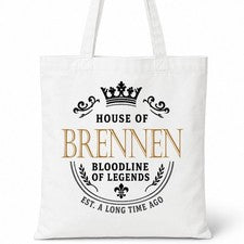 Bolso Shopper Casa Of Algodón Apellido Familiar BRENN