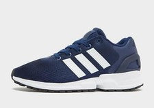 Adidas Originales ZX 10K ® Genuinas (Hombre Talla: UK 7 EUR 40.5) Azul Oscuro/Blanco