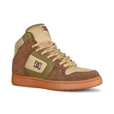 Zapatos de skate DC Manteca 4 WR de caña alta - Dark Choc/Khaki