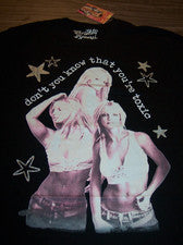 Camiseta ESTILO VINTAGE BRITNEY SPEARS TOXIC HOMBRE XL CORTA NUEVA con ETIQUETA