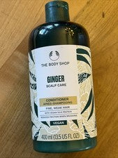ACONDICIONADOR PARA EL CUIDADO DEL CUERO CABELLUDO JENGIBRE DE The Body Shop, encuentra el cabello débil. ¡NUEVO! 400 ml