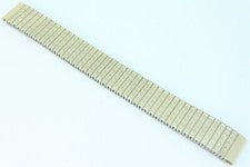 MAGEX 17mm correa de tracción correa de reloj correa flexible acero inoxidable dorado calidad superior