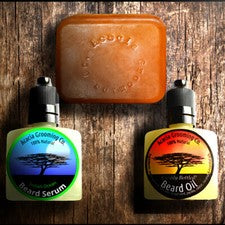 Aceite para barba, jabón y suero para el cuidado del crecimiento en las mejores condiciones champú hidratante