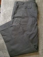 Pantalón de Trabajo Industrial Red Kap Para Hombre con Bolsillos PT20, Negro, 46W×30L