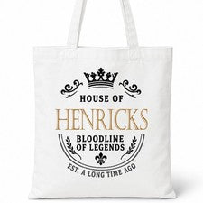 Bolso Shopper HENRICKS Family Surname House Of Cotton