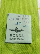 Zenith 126 Asse Bilanciere