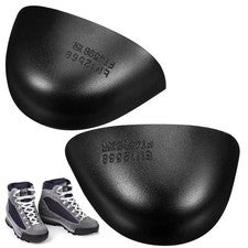 Par de punteras de seguridad punteras de acero para zapatos insertos botas de trabajo