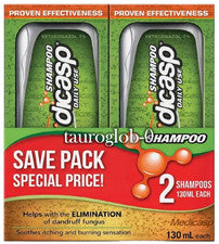 Champú Medicasp PACK 2 - 130 ml CADA UNO, uso diario cuidado del cabello