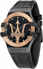 MONTRE Homme Authentique Maserati avec Date. Bracelet en Cuir. 349,00€ NEUVE