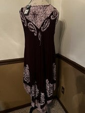 Vestido largo para mujer GM Fashion talla única multicolor.