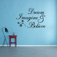 Calcomanías de pared para dormitorio pegatinas inspiradoras decoración del hogar