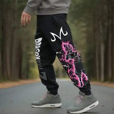 2026 Nuevo Pantalones de Moda Callejera Para Hombres Algodón Cintura Alta Diseño Pierna Ancha Sueltos He