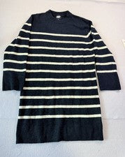 Vestido suéter náutico Lands' End manga larga calce relajado para mujer