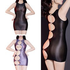 Mujer Clubwear Trajes sin mangas Vestido de una pieza Bodycon Lencería Slim Fit Fiesta