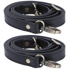 2 PIEZAS Correas de Bolso para Bandolera Bolsos Diagonal Cinturón Imitación Accesorios