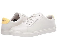 Zapatillas Madden Dallou Colorblock Blanco/Amarillo Talla 10 Zapatos Para Hombre Nuevas