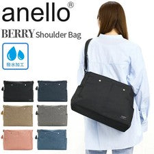 NUEVO Bolso Bandolera Mensajero Anello BERRY - Azul Marino - Diseño Japón