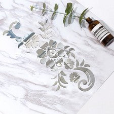 Pegatinas de pared decorativas dormitorio flor vid hogar fondo calcomanía