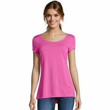 Túnica deportiva de moda de rendimiento Hanes para mujer-O9346