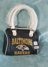 Baltimore Ravens Mujer Bolso de Mano Negro - Estilo Monedero