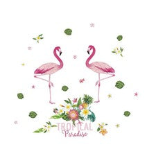 Calcomanías adhesivas de pared tropicales decoración para sala de estar hogar dormitorio