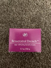 🔥Crema facial antiedad seria para el cuidado de la piel resveratrol Drench 1 oz.
