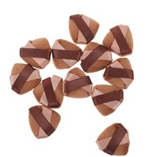 20 Piezas Mini Polvo Dry Puff Rostro Triángulo Belleza Entusiastas Herramientas