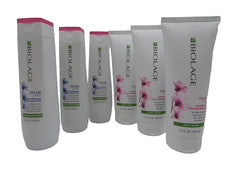CHAMPÚ MATRIX BIOLAGE COLOR LAST PURPLE 8,5 OZ/ACONDICIONADOR 6,7 OZ (6 botellas)