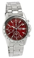 SEIKO SPIRIT SBTQ045 Reloj Cronógrafo Hombre Rojo Modelo Limitado Cuarzo NUEV...