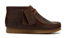 Bota Clarks Wallabee - 26185929 - Cera de abejas - Talla pequeña