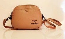 Bolso de mano informal de lujo para mujer de cuero genuino marrón Balidaishu