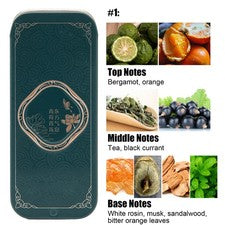 Perfume Sólido Larga Duración 3 Estilos Encantadora Fragancia Natural Portátil Pock BLW