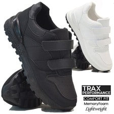 ZAPATOS DEPORTIVOS INFORMALES DE ESPUMA VISCOELÁSTICA PARA HOMBRES CALCE ANCHO CAMINAR CORRER DEPORTES GIMNASIO TALLA