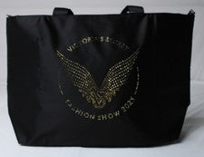 Bolso de Mano Victoria's Secret Mujer Desfile de Moda Estrás CA4 Negro Talla Única Nuevo con Etiquetas