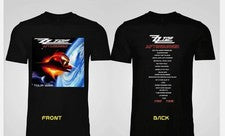 Camiseta ZZ TOP BAND AFTERBURNER CONCERT TOUR 1996 Talla Completa S-5XL